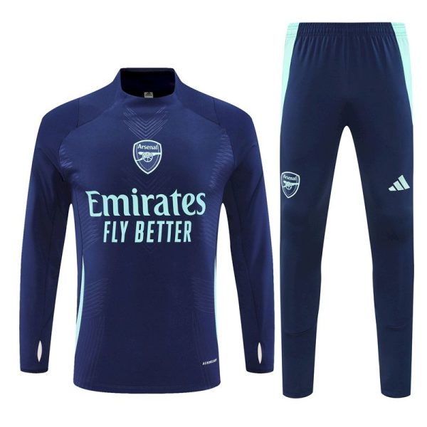 Arsenal 2024/25 Half-Zip Adult Sweater+Pant 14001 - Image 7