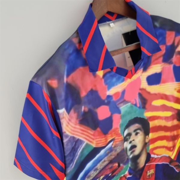 Barcelona 1993/94 Romario Retro Jersey - Image 2