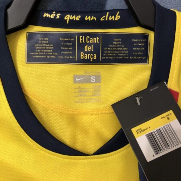 Barcelona 2008/09 Away Retro Jersey - Image 3