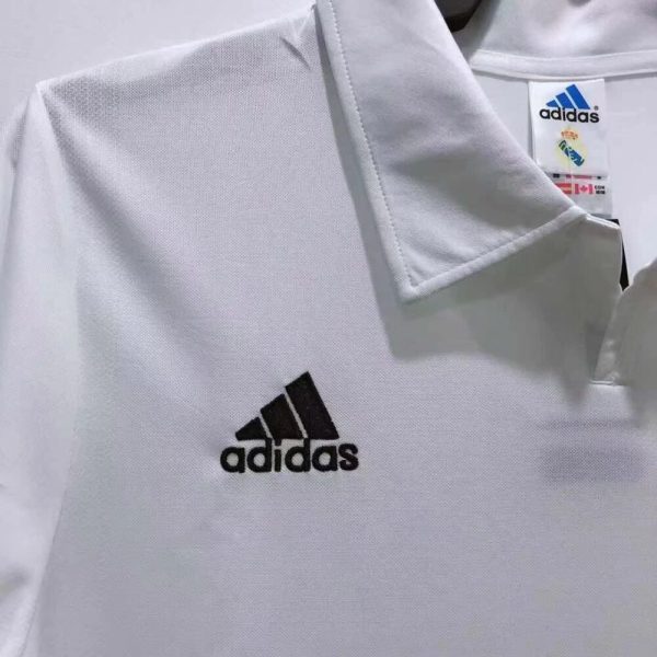 Real Madrid 2002/03 Home Centenary Retro Jersey - Image 2