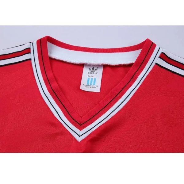 Manchester United 1986/88 Home Retro Jersey - Image 9