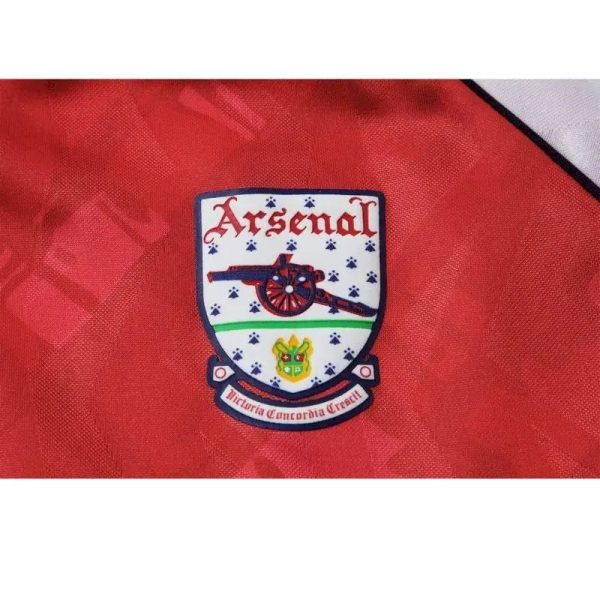 Arsenal 1990/92 Home Retro Jersey - Image 6