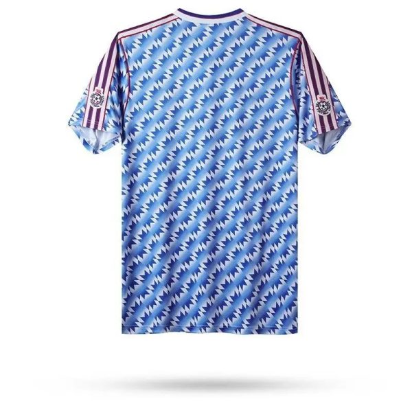 Manchester United 1990/92 Away Retro Jersey - Image 9