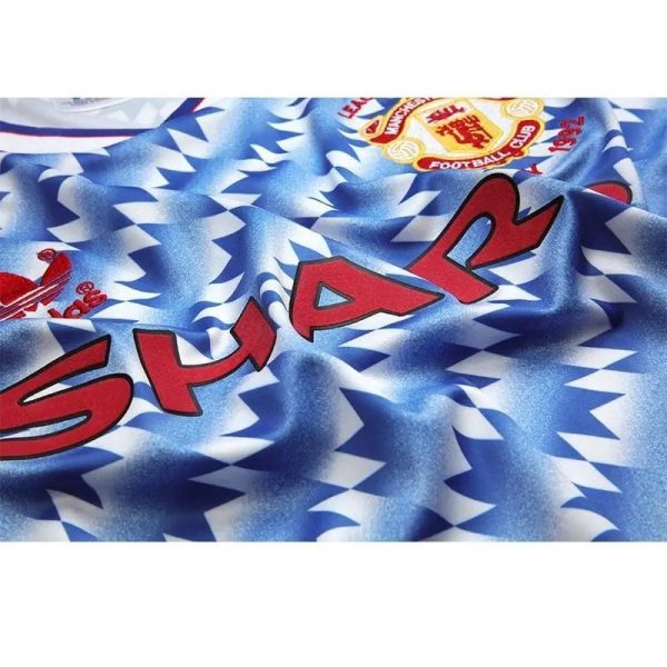 Manchester United 1990/92 Away Retro Jersey - Image 5
