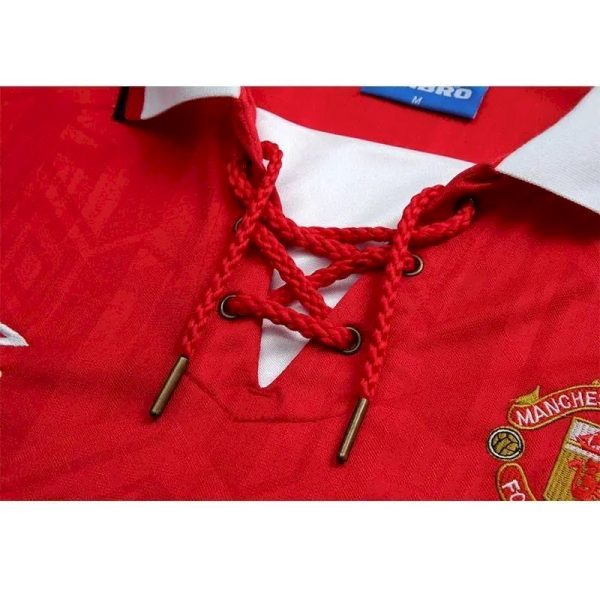 Manchester United 1992/94 Home Champion Long Sleeves Retro Jersey - Image 10