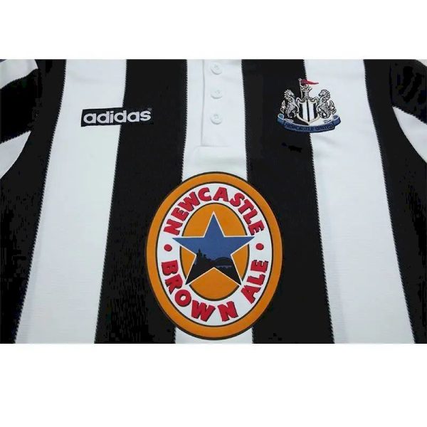 Newcastle United 1995/97 Home Retro Jersey - Image 9