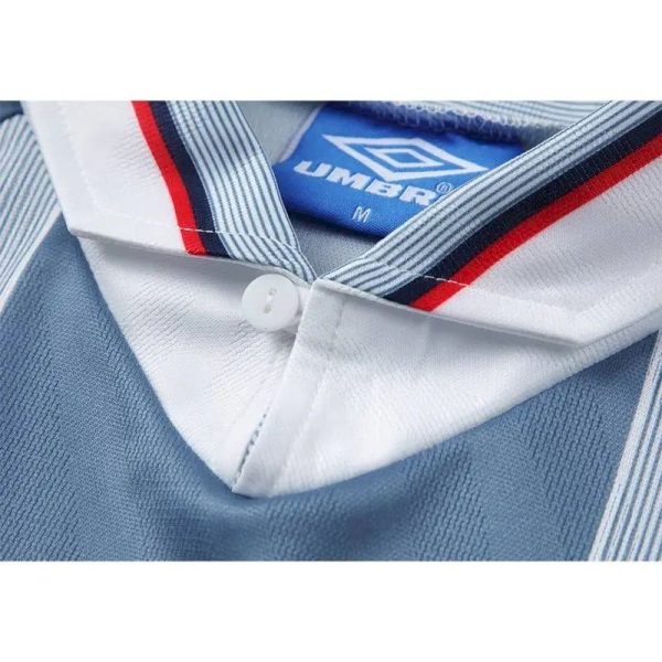 England 1996/97 Away Long Sleeves Retro Jersey - Image 3