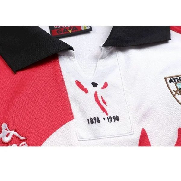 Athletic Bilbao 1997/98 100 Years Retro Jersey - Image 9