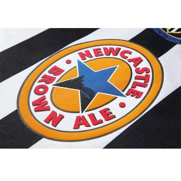 Newcastle United 1997/99 Home Long Sleeves Retro Jersey - Image 4