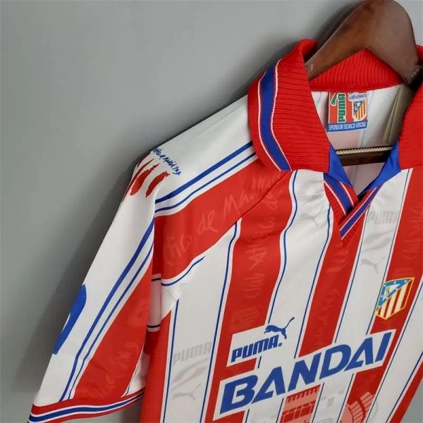 Atletico Madrid 1996/97 Home Retro Jersey - Image 5
