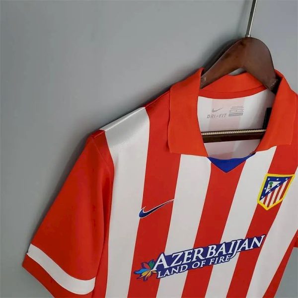 Atletico Madrid 2013/14 Home Retro Jersey - Image 5