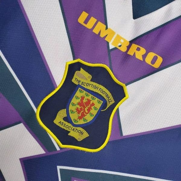 Scotland 1994/96 Away Retro Jersey - Image 6