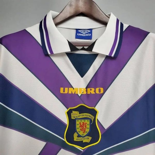 Scotland 1994/96 Away Retro Jersey - Image 7