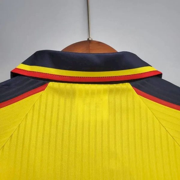 Scotland 1996/98 Yellow Retro Jersey - Image 4