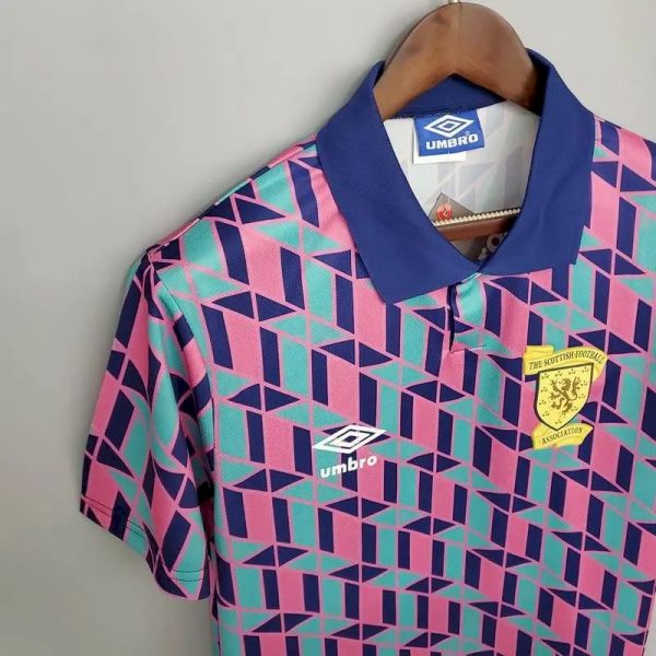 Scotland 1988/89 Away Retro Jersey - Image 5