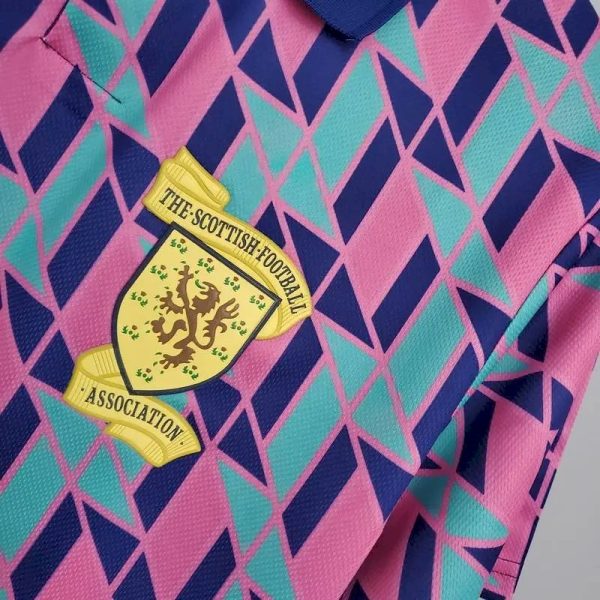 Scotland 1988/89 Away Retro Jersey - Image 7