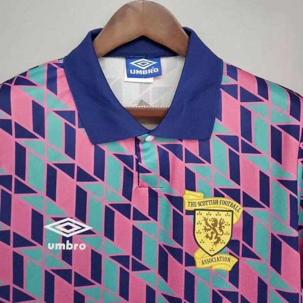 Scotland 1988/89 Away Retro Jersey - Image 2