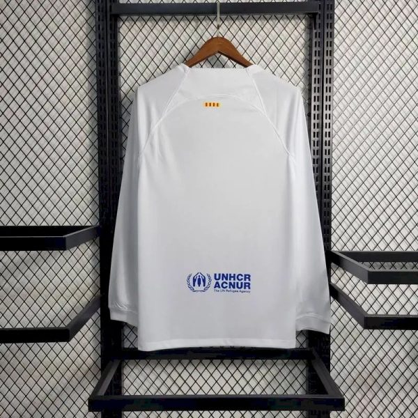 Barcelona 2023/24 Away Long Sleeves Jersey - Image 8