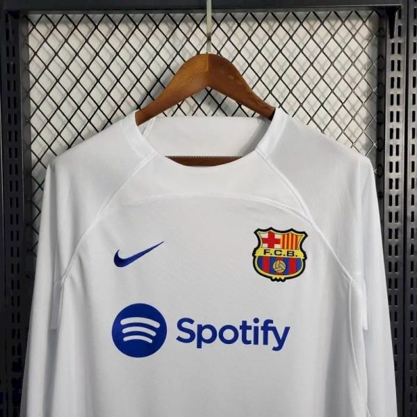 Barcelona 2023/24 Away Long Sleeves Jersey - Image 2