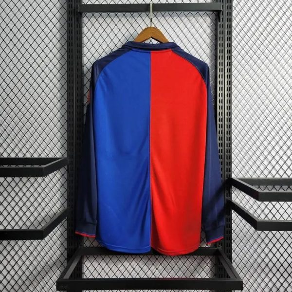 Barcelona 1899/1999 100Th Anniversary Edition Long Sleeves Retro Jersey - Image 8