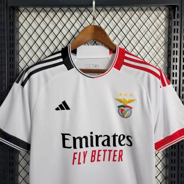 Benfica 2023/24 White Jersey - Image 4