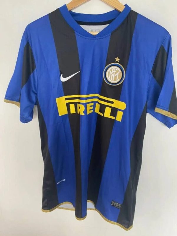 Inter Milan 2008/09 Home Retro Jersey - Image 3