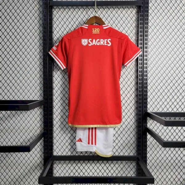 Benfica 2023/24 Home Kids Kit - Image 3