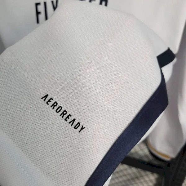 Real Madrid 2023/24 Home Long Sleeves Jersey - Image 3