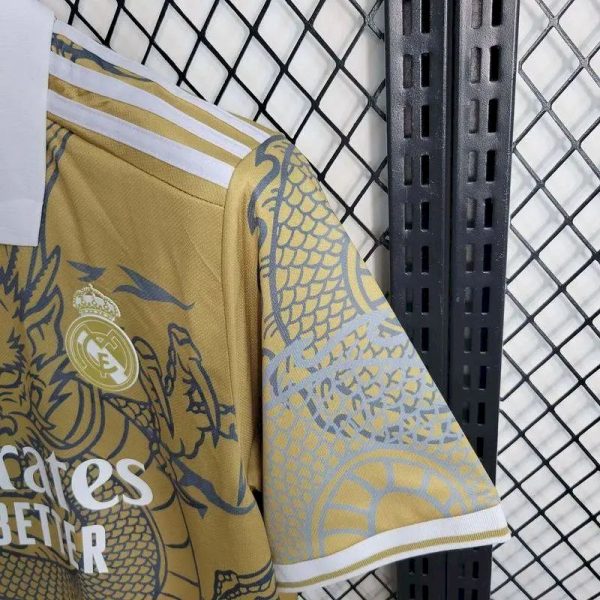 Real Madrid 2023/24 Yellow Dragon Special Edition Jersey - Image 10