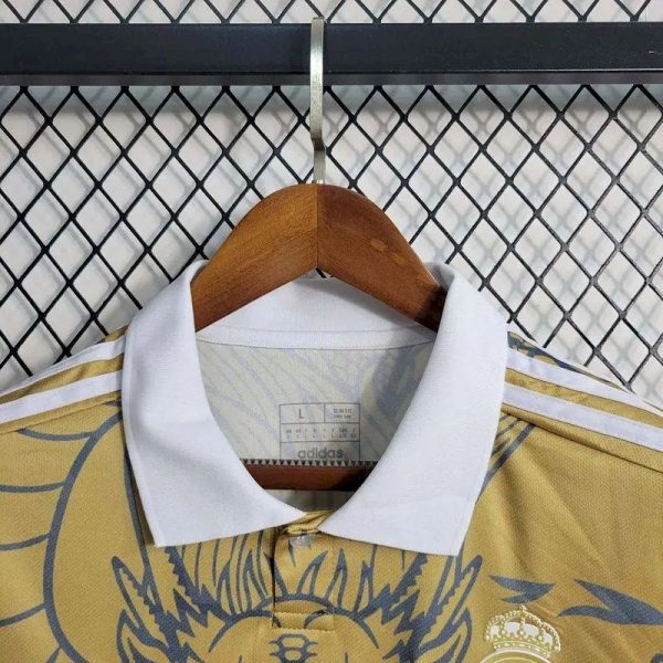 Real Madrid 2023/24 Yellow Dragon Special Edition Jersey - Image 9