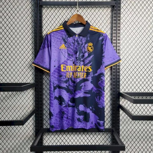 Real Madrid 2023/24 Purple Dragon Special Edition Jersey - Image 2