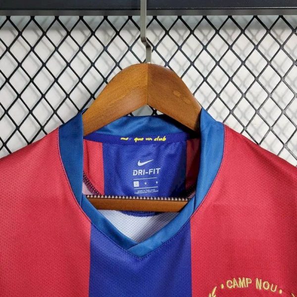 Barcelona 2007/08 Home Retro Jersey - Image 7