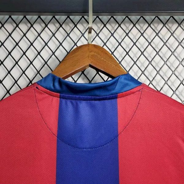 Barcelona 2007/08 Home Retro Jersey - Image 5