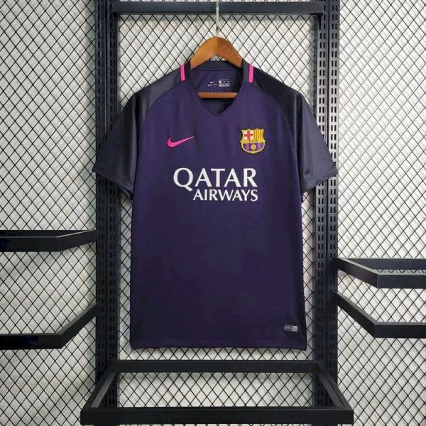 Barcelona 2016/17 Away Retro Jersey - Image 2