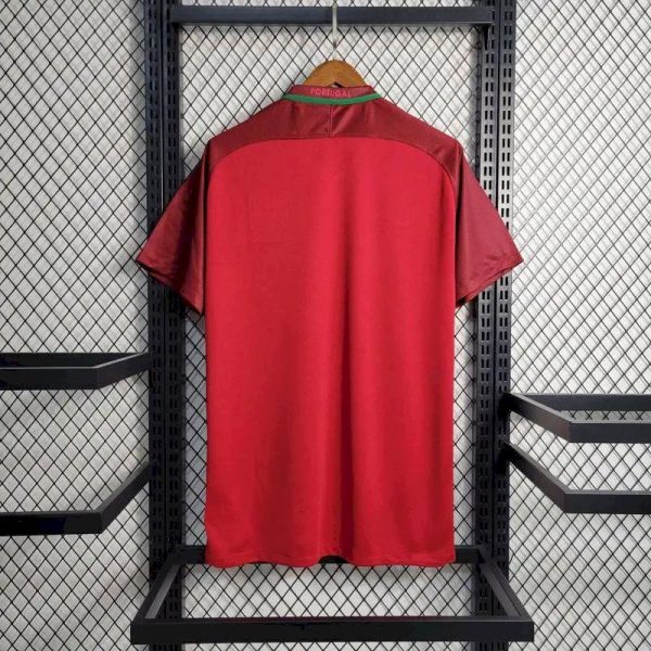 Portugal 2016/17 Home Retro Jersey - Image 6