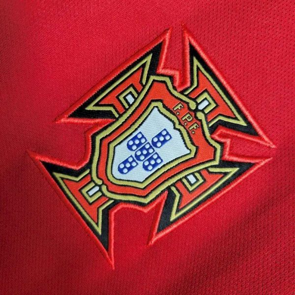 Portugal 2016/17 Home Retro Jersey - Image 7