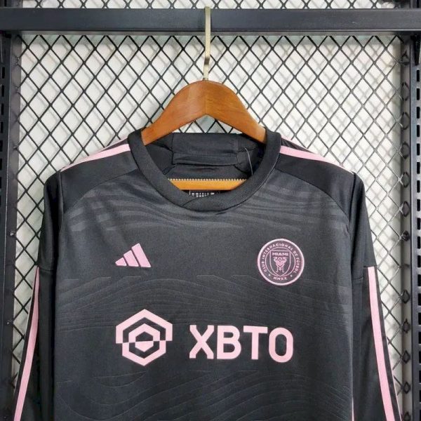 Inter Miami 2023/24 Away Long Sleeves Kids Kit - Image 2