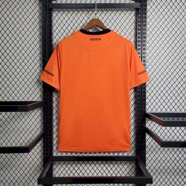 Netherlands 2010 Home Retro Jersey - Image 8