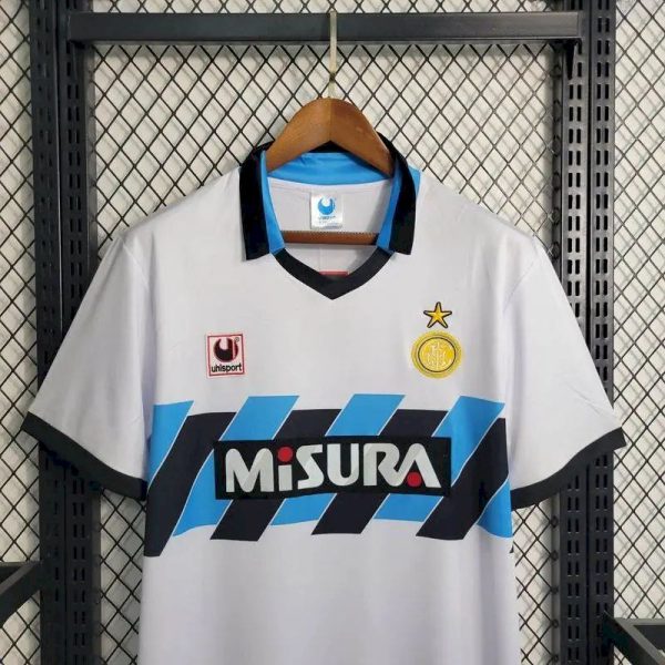 Inter Milan 1990/91 Away Retro Jersey - Image 3