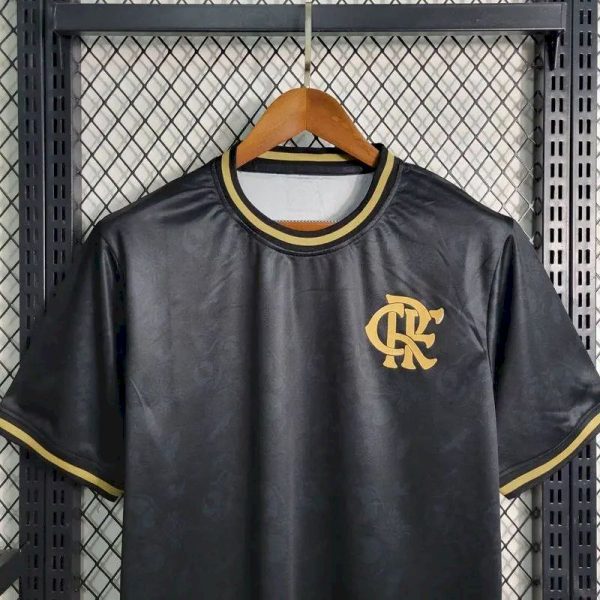 Flamengo 2023/24 Black Jersey - Image 6