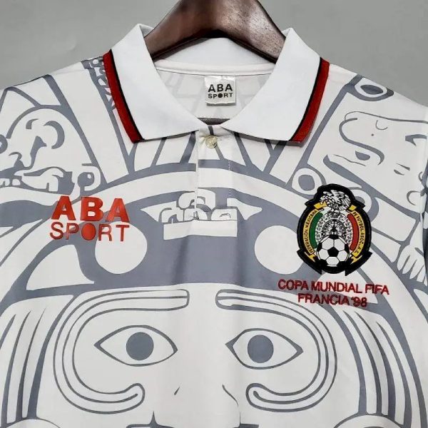 Mexico 1998 Away Retro Jersey - Image 2