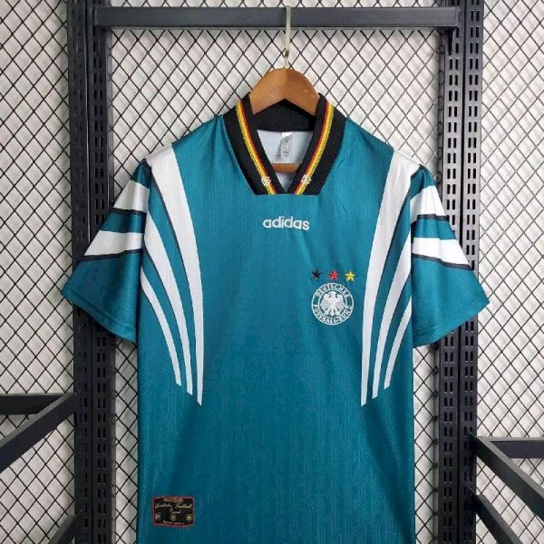 Germany 1996 Away Retro Jersey - Image 7