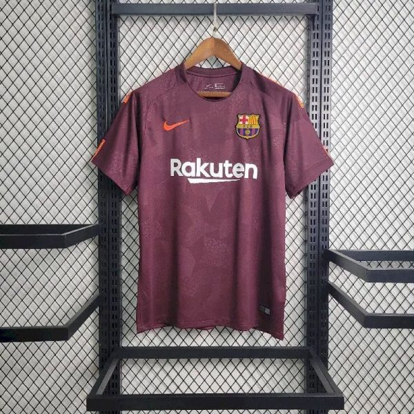 Barcelona 2017/18 Third Retro Jersey - Image 2