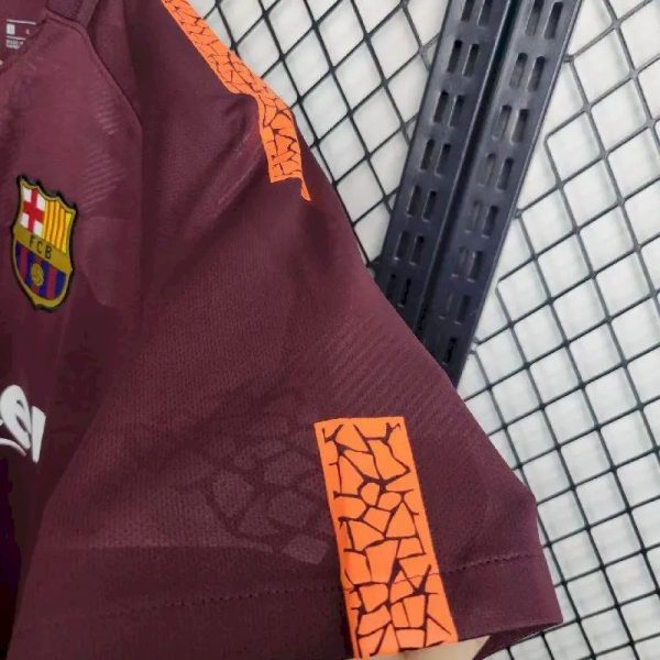 Barcelona 2017/18 Third Retro Jersey - Image 3