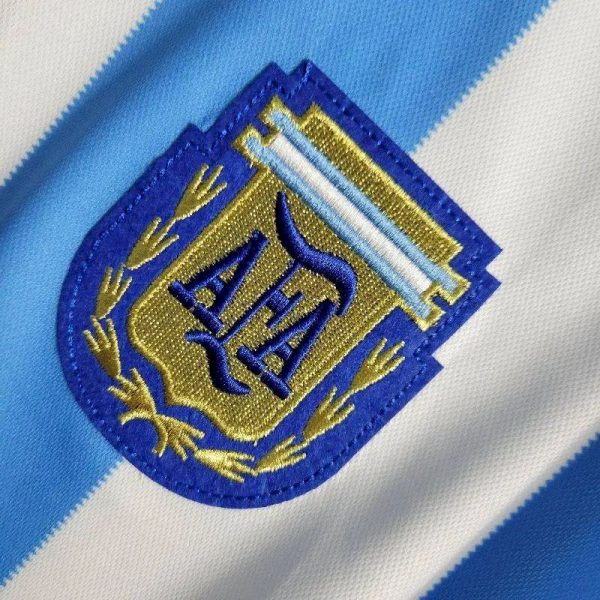 Argentina 1986 World Cup Home Retro Jersey - Image 3