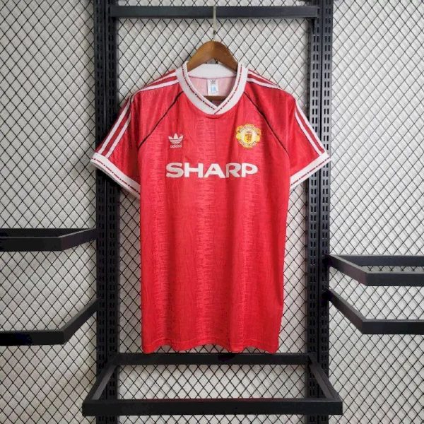 Manchester United 1990/92 Home Retro Jersey - Image 2