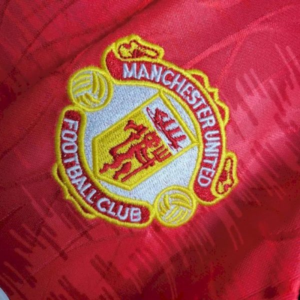 Manchester United 1990/92 Home Retro Jersey - Image 9