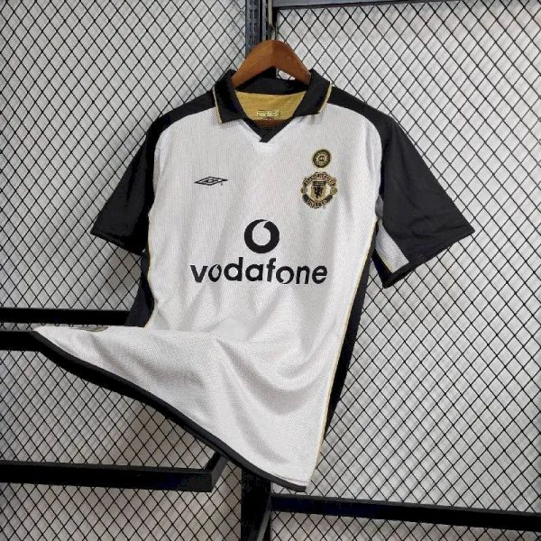 Manchester United 2001/02 Centenary Reversible Away And Third Retro Jersey - Image 17