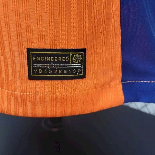 Netherlands 2024/25 Euro Home Jersey Player Version - Image 7