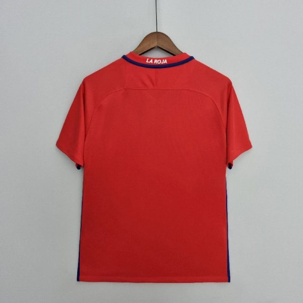 Chile 2016-17 Home Retro Jersey - Image 2